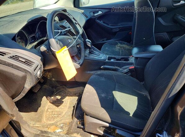 1FADP3F24GL208467 2016 FORD FOCUS Серый Вид салона спереди