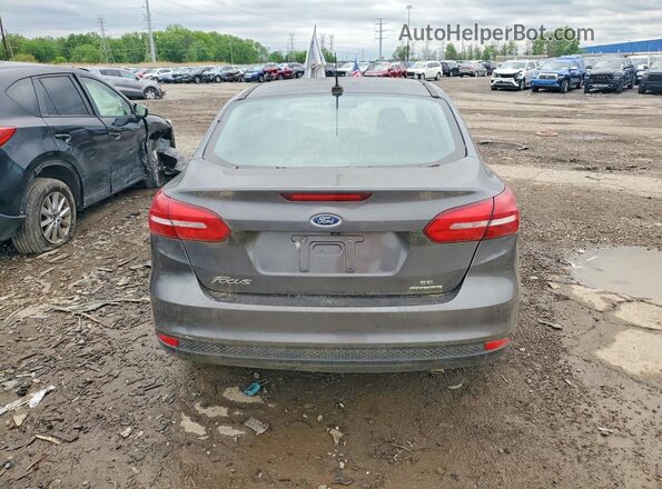 1FADP3F24GL208467 2016 FORD FOCUS Серый Вид сзади