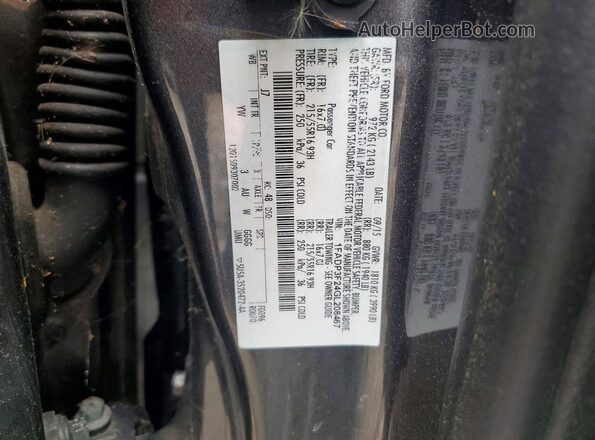 1FADP3F24GL208467 2016 FORD FOCUS Серый Вид подкапотного пространства