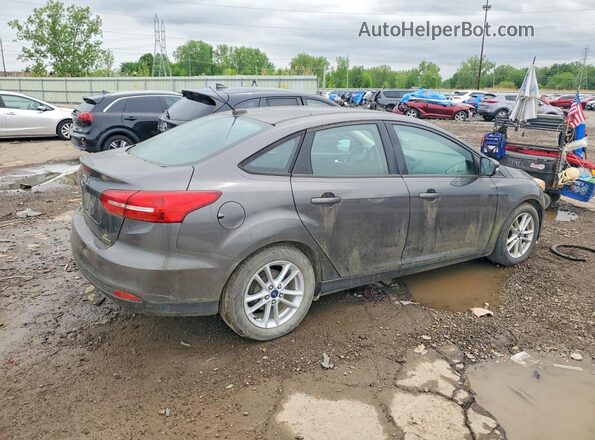 1FADP3F24GL208467 2016 FORD FOCUS Серый Задняя правая четверть