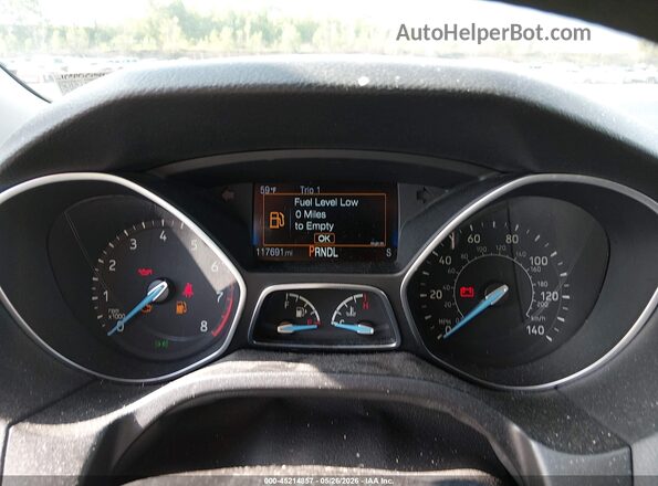 1FADP3F24GL240917 2016 FORD FOCUS Silver Rear seats view
