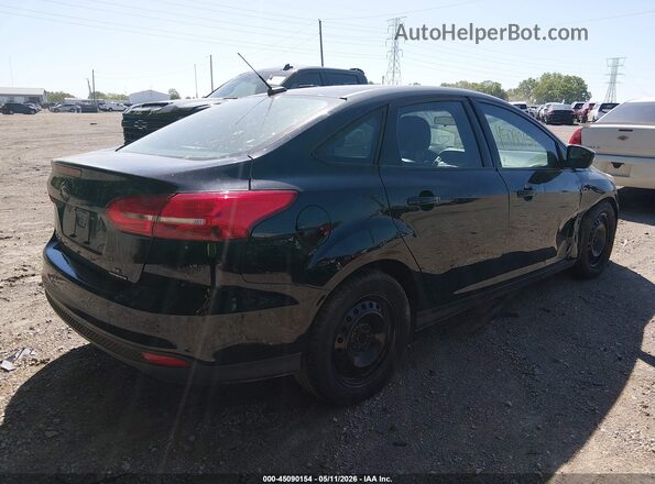 1FADP3F24GL243655 2016 FORD FOCUS Черный Задняя правая четверть