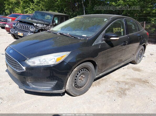 1FADP3F24GL243655 2016 FORD FOCUS Черный Вид спереди