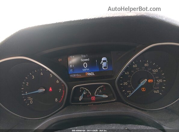 1FADP3F24GL243655 2016 FORD FOCUS Черный Вид задних сидений