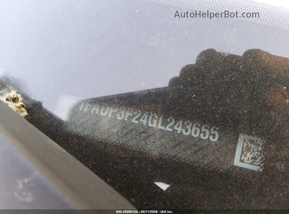 1FADP3F24GL243655 2016 FORD FOCUS Черный Вид подкапотного пространства
