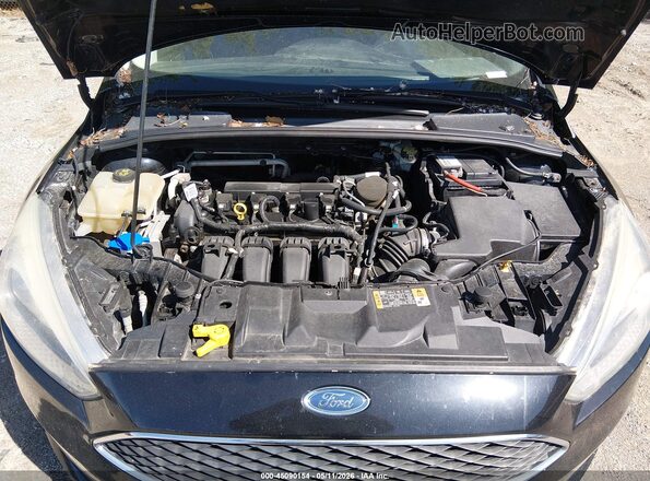 1FADP3F24GL243655 2016 FORD FOCUS Черный Вид сзади