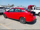 2016 Ford Focus Se Красный vin: 1FADP3F24GL272587
