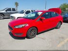 2016 Ford Focus Se Красный vin: 1FADP3F24GL272587