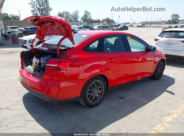 1FADP3F24GL272587 2016 FORD FOCUS Красный Задняя правая четверть