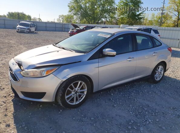 1FADP3F24GL330777 2016 FORD FOCUS Silver Przód lewy