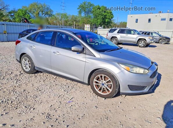 1FADP3F24GL330777 2016 FORD FOCUS Silver Przód prawy
