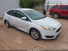 2016 Ford Focus Se White vin: 1FADP3F24GL346249