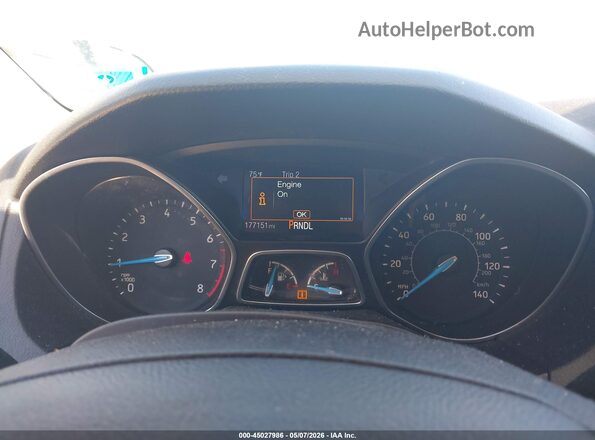 1FADP3F24GL348485 2016 FORD FOCUS Черный Вид задних сидений