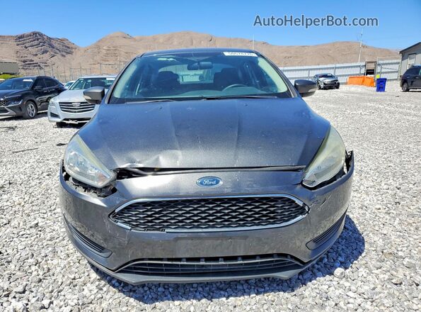 1FADP3F24GL372561 2016 FORD FOCUS Серый Вид спереди