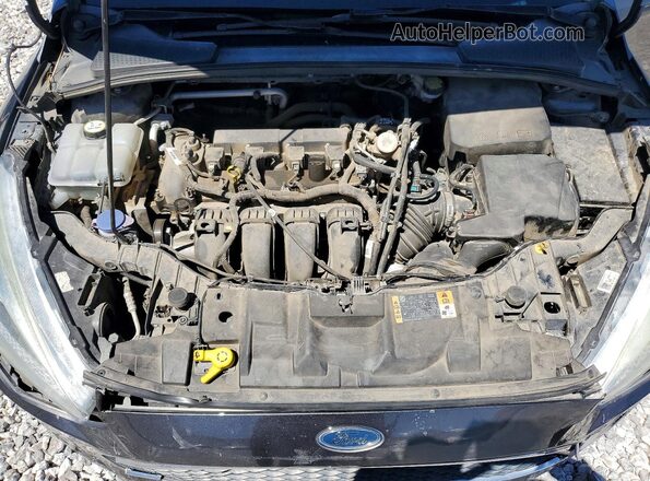 1FADP3F24GL372561 2016 FORD FOCUS Серый Вид задней части салона
