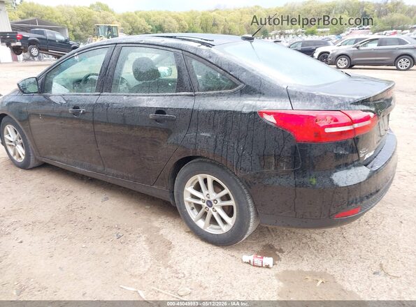 1FADP3F24GL379882 2016 FORD FOCUS Черный Задняя левая четверть