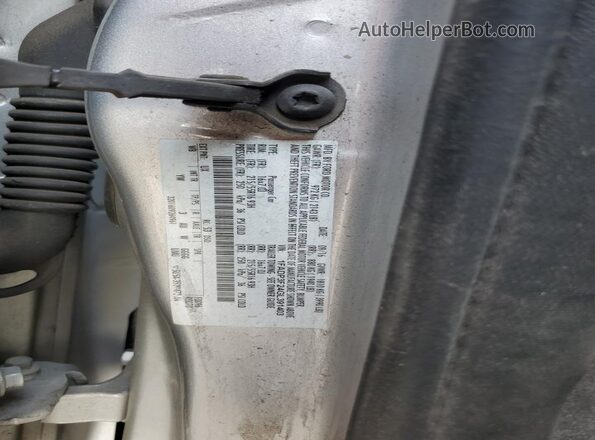 1FADP3F24GL391403 2016 FORD FOCUS Серый Вид подкапотного пространства