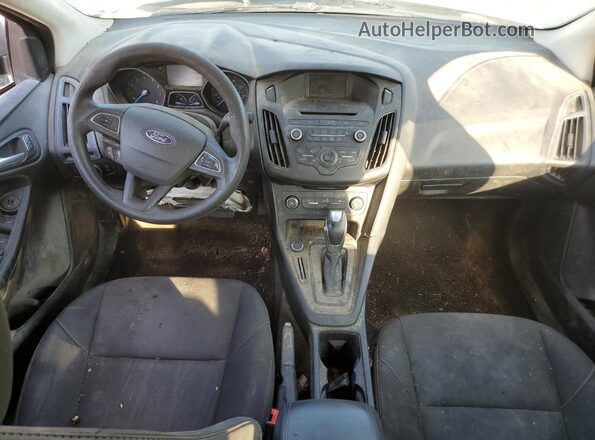 1FADP3F24GL391403 2016 FORD FOCUS Серый Вид панели приборов