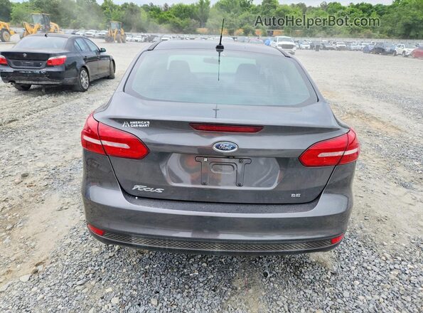 1FADP3F24HL201584 2017 FORD FOCUS Серый Вид сзади