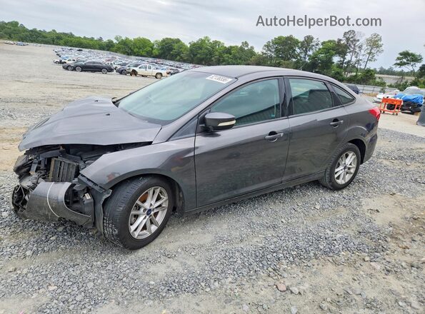 1FADP3F24HL201584 2017 FORD FOCUS Серый Передняя левая четверть
