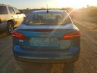 2017 Ford Focus Se Blue vin: 1FADP3F24HL203111