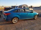 2017 Ford Focus Se Blue vin: 1FADP3F24HL203111