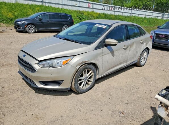 1FADP3F24HL275829 2017 FORD FOCUS Tan Przód lewy