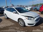 2017 Ford Focus Se White vin: 1FADP3F24HL328173