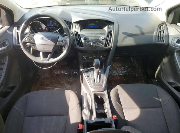 1FADP3F24JL207195 2018 FORD FOCUS Угольный Вид панели приборов