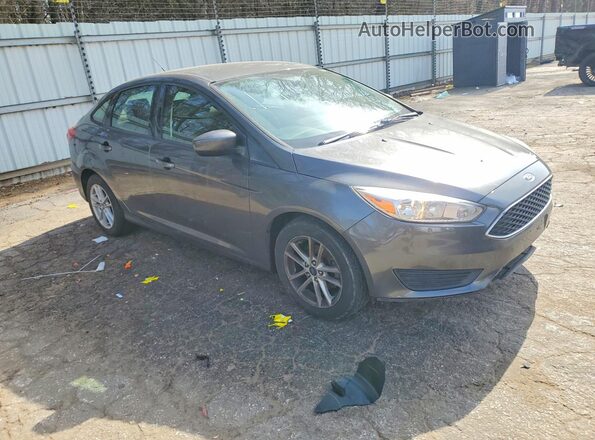 1FADP3F24JL207195 2018 FORD FOCUS Угольный Передняя правая четверть
