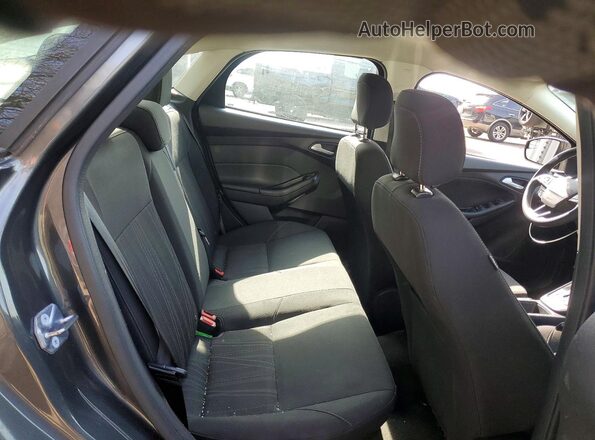 1FADP3F24JL207195 2018 FORD FOCUS Угольный Вид задних сидений