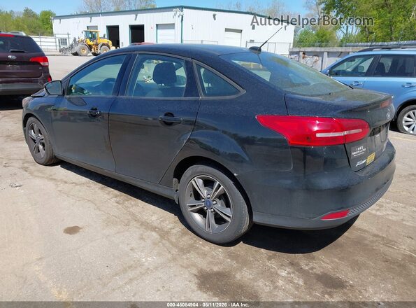 1FADP3F24JL309368 2018 FORD FOCUS Черный Задняя левая четверть
