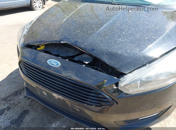 1FADP3F24JL309368 2018 FORD FOCUS Черный Вид спереди