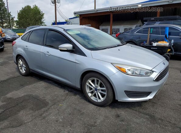 1FADP3F25GL205304 2016 FORD FOCUS Silver Front right