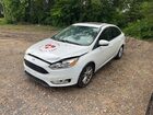2016 Ford Focus Se White vin: 1FADP3F25GL264210