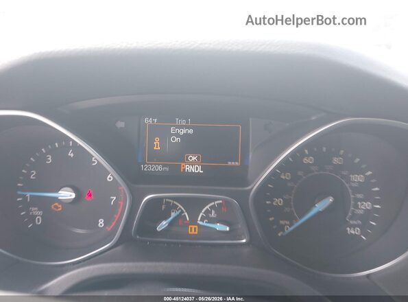 1FADP3F25GL279211 2016 FORD FOCUS Серебряный Вид задних сидений