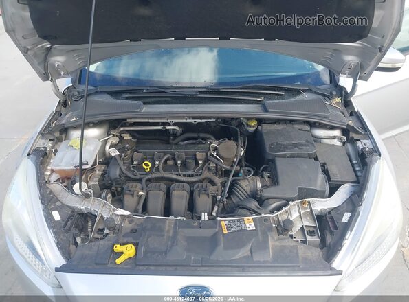 1FADP3F25GL279211 2016 FORD FOCUS Серебряный Вид сзади