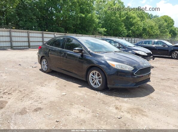1FADP3F25HL253497 2017 FORD FOCUS Черный Передняя правая четверть