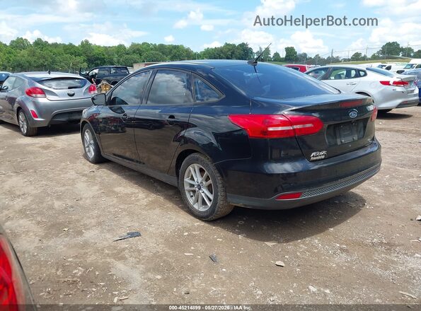 1FADP3F25HL253497 2017 FORD FOCUS Черный Задняя левая четверть