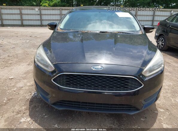 1FADP3F25HL253497 2017 FORD FOCUS Черный Вид спереди