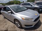 2017 Ford Focus Se Silver vin: 1FADP3F25HL315951