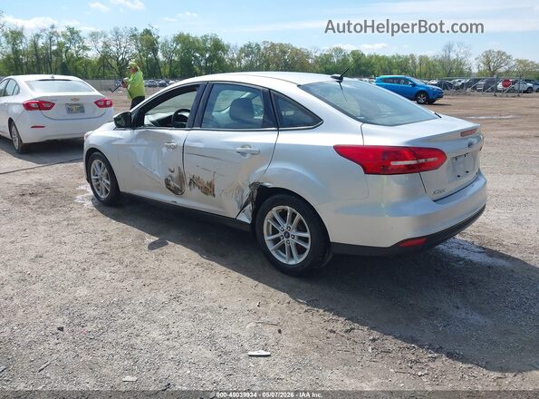 1FADP3F25JL235183 2018 FORD FOCUS Серебряный Задняя левая четверть
