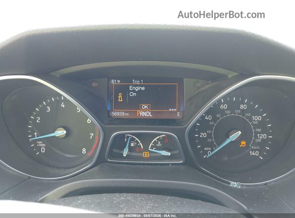 1FADP3F25JL235183 2018 FORD FOCUS Серебряный Вид задних сидений