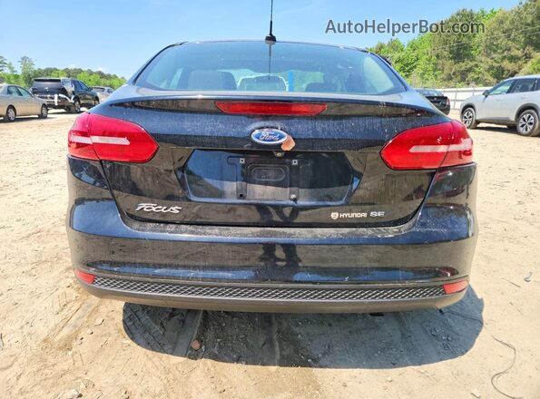 1FADP3F26GL218787 2016 FORD FOCUS Черный Вид сзади