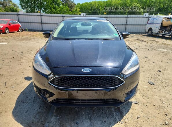 1FADP3F26GL218787 2016 FORD FOCUS Черный Вид спереди