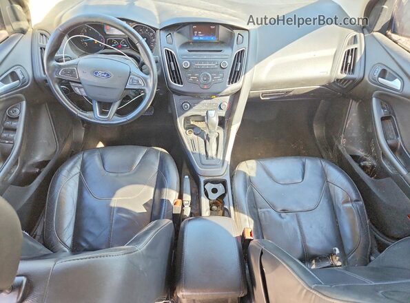 1FADP3F26GL237002 2016 FORD FOCUS Черный Вид панели приборов