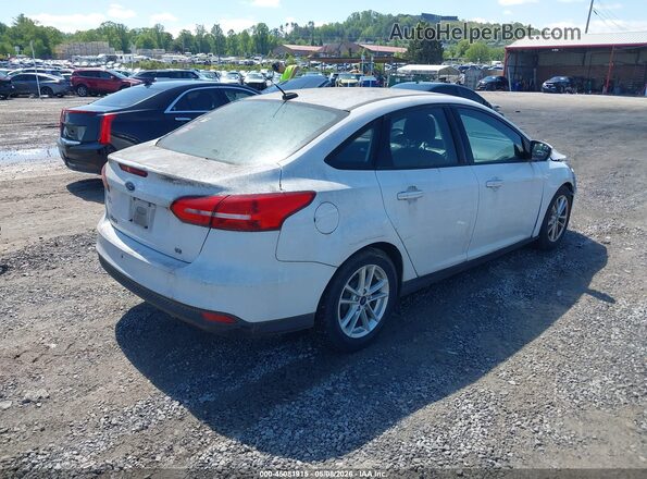 1FADP3F26GL276365 2016 FORD FOCUS Белый Задняя правая четверть