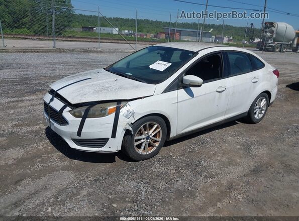 1FADP3F26GL276365 2016 FORD FOCUS Белый Передняя левая четверть