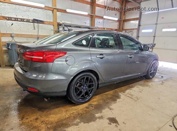 1FADP3F26GL299029 2016 FORD FOCUS Gray Tył prawy