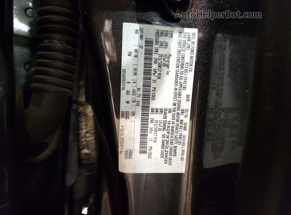 1FADP3F26GL299029 2016 FORD FOCUS Gray Widok komory silnika